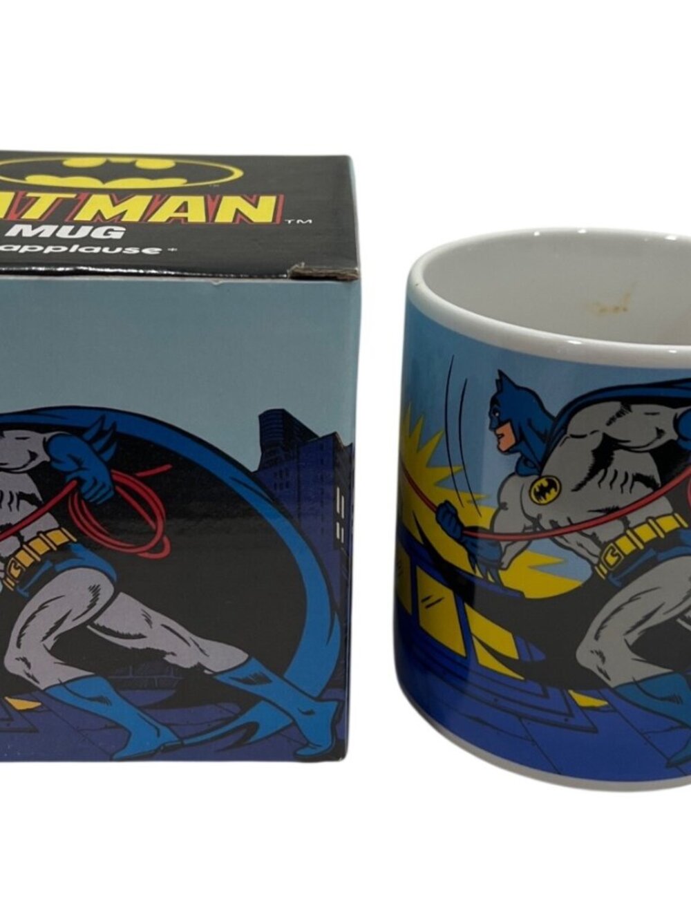 Batman  & Joker Applause 1989 mug with box B